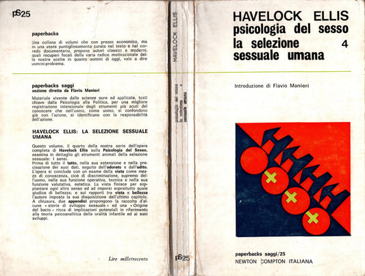 Psicologia del sesso la selezione sessuale umana. Vol. 4° - Havelock Ellis