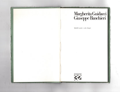 Margherita Guidacci Giuseppe Banchieri 15 poesie e 7 disegni