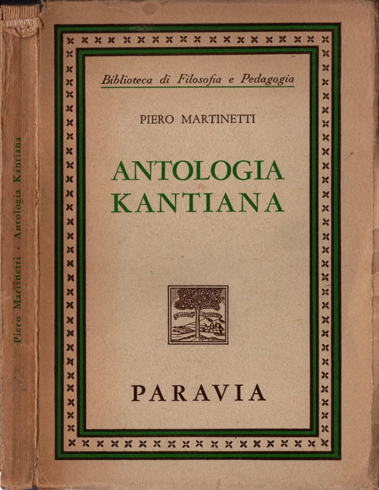 Antologia Kantiana - Piero Martinetti