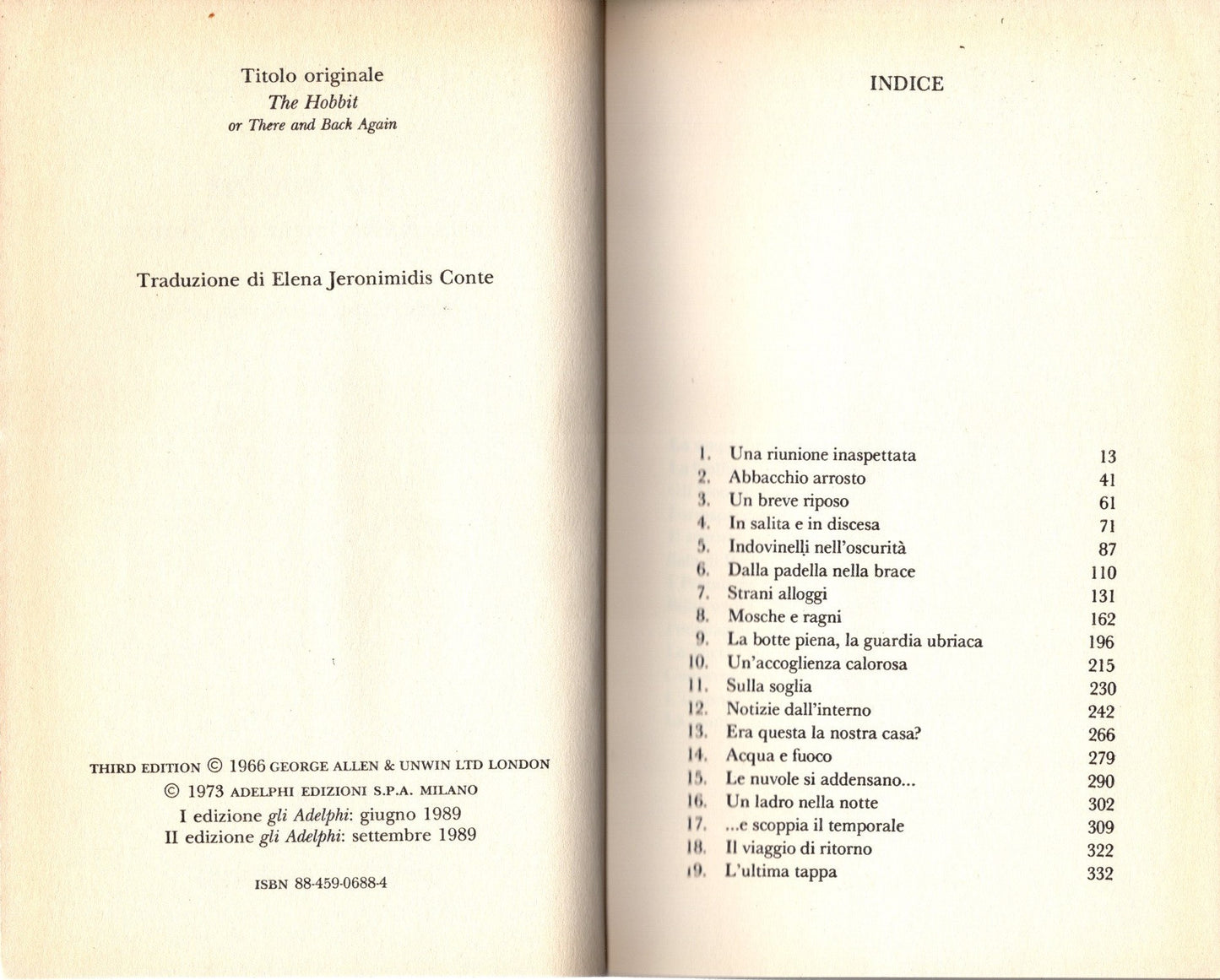 Lo Hobbit o La riconquista del tesoro - J.R.R. Tolkien