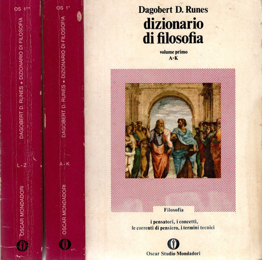 Dizionario di filosofia due volumi - Dagobert D. Runes