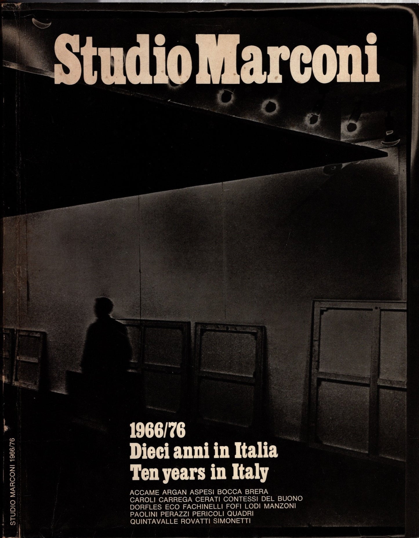 Studio Marconi 1966/76. Dieci anni in Italia-Ten years in Italy + fascicolo