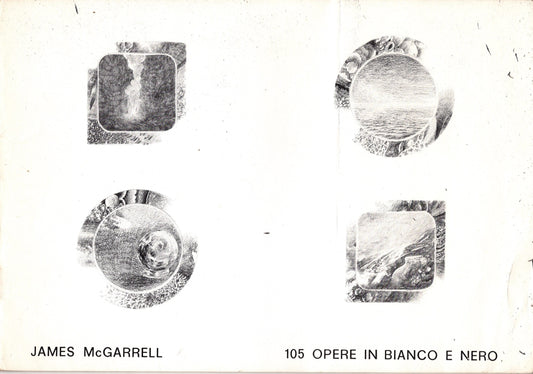 James McGarrell 105 opere in bianco e nero 1975