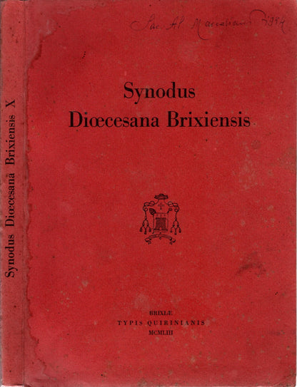 Synodus Dioecesana Brixiensis