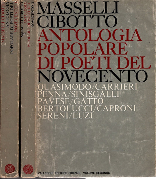 Antologia popolare di poeti del novecento / G. A. Cibotto - Vittorio Masselli