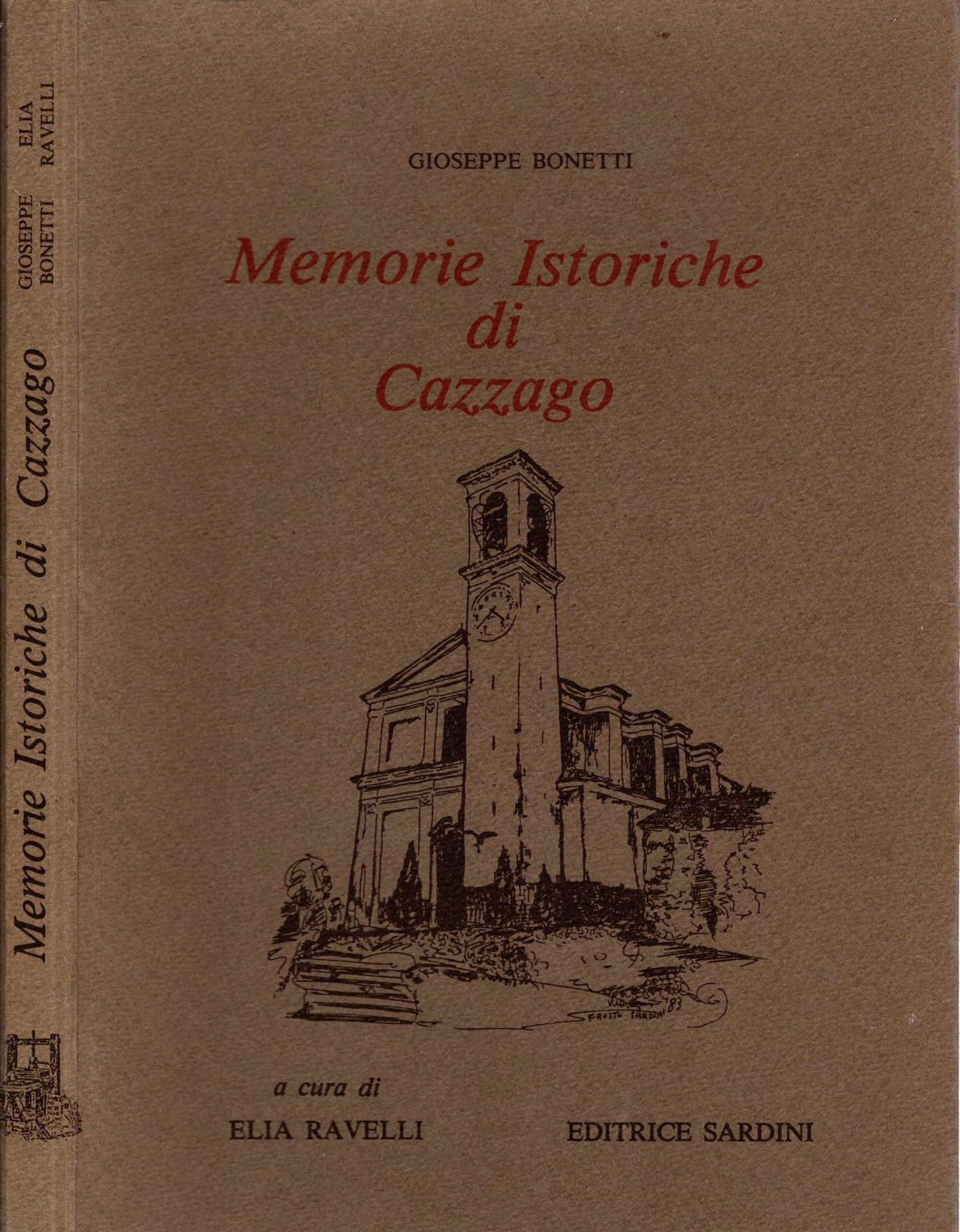 Memorie istoriche di Cazzago S. Martino - Ravelli, Elia