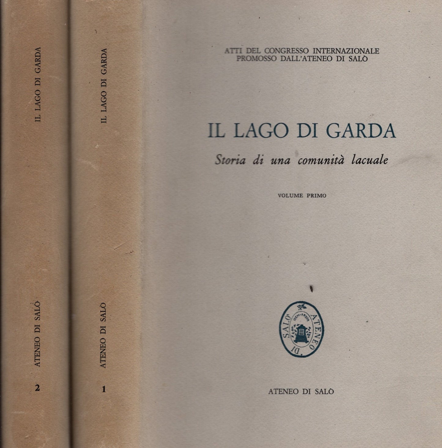 Il Lago di Garda. Storia di una comunita' lacuale