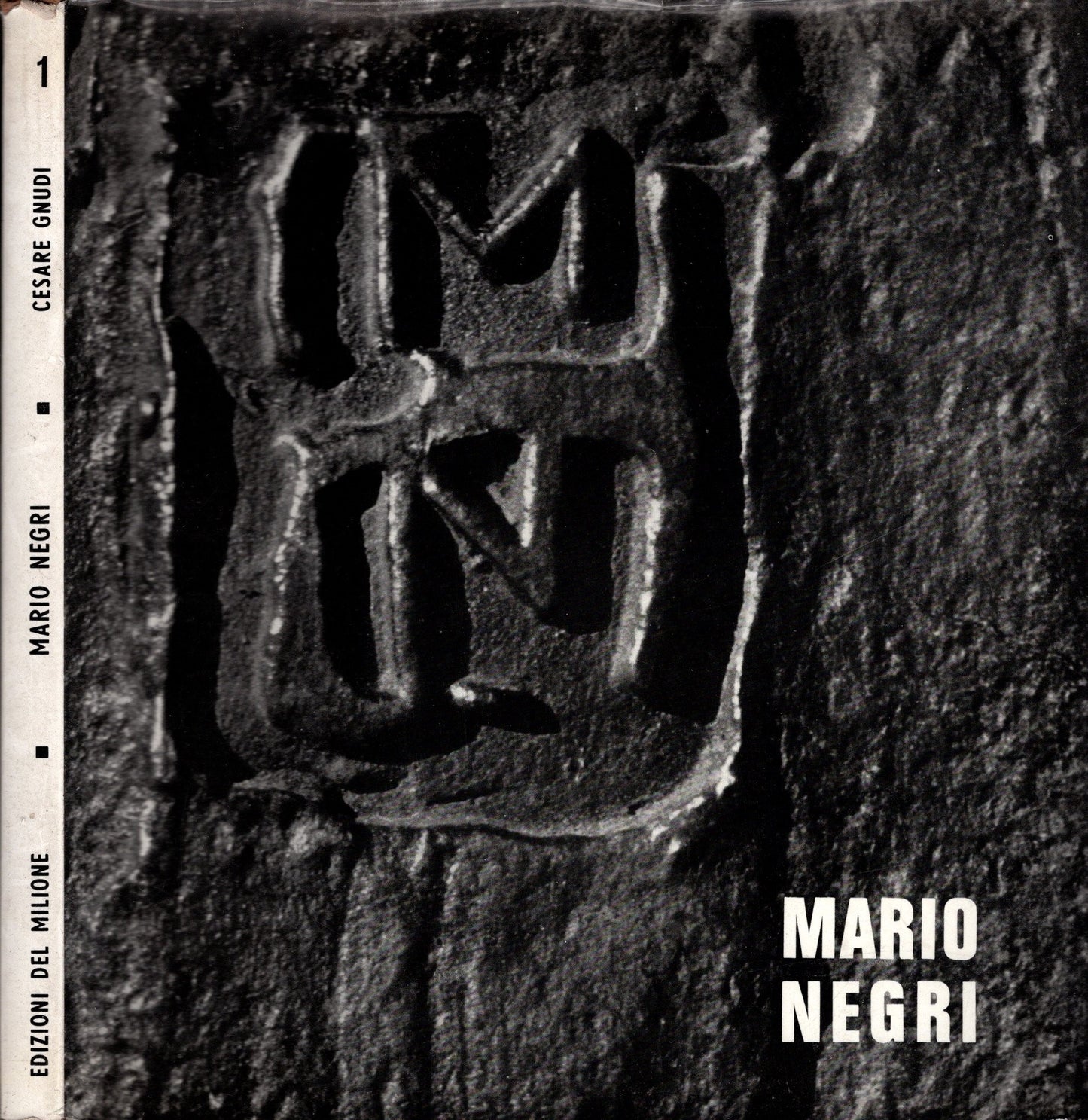 Mario Negri sculture dal 1955 al '60 copia autografa