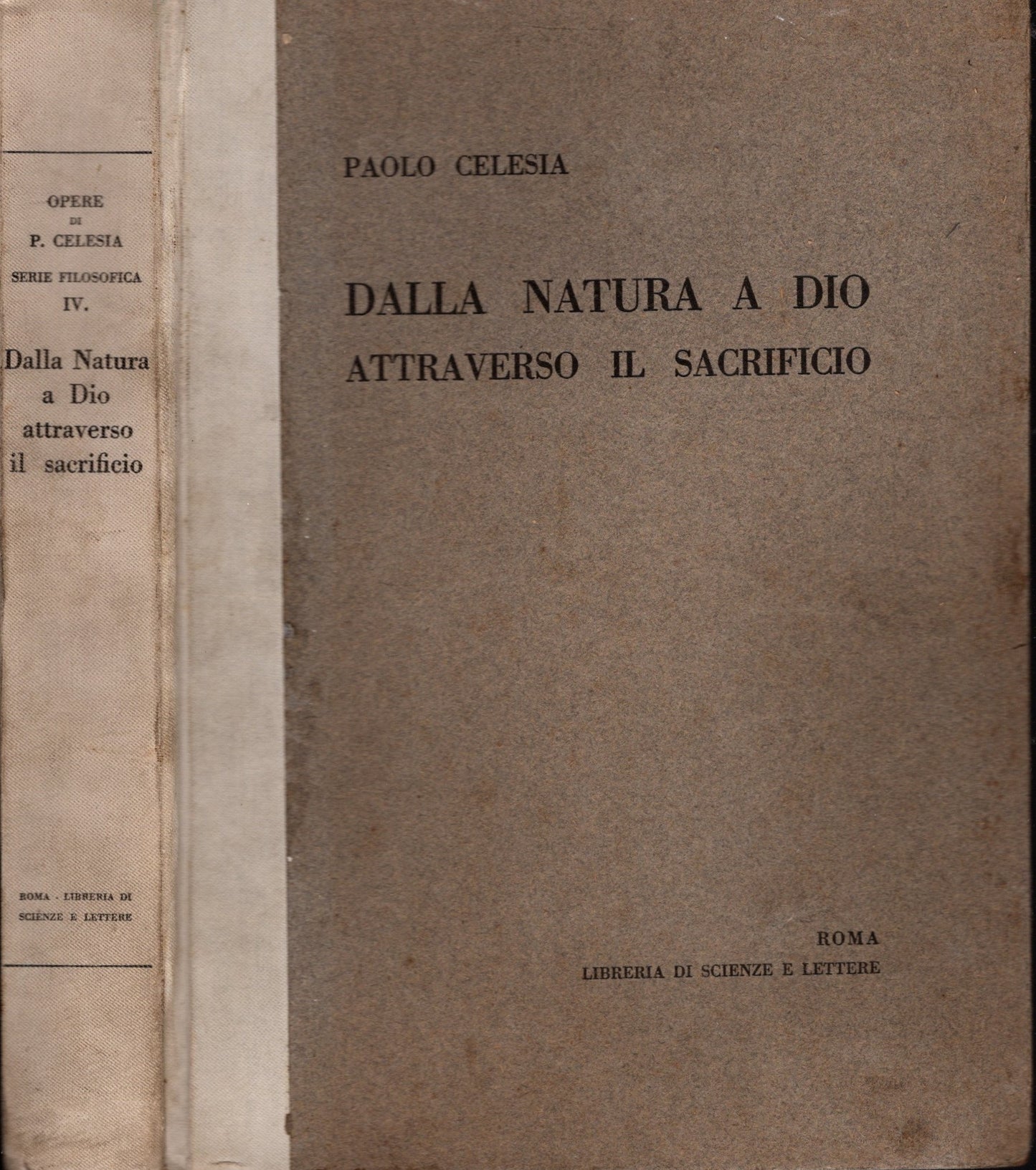 Dalla natura a Dio attraverso il sacrificio di Paolo Celesia - IOLIBROCARMINE