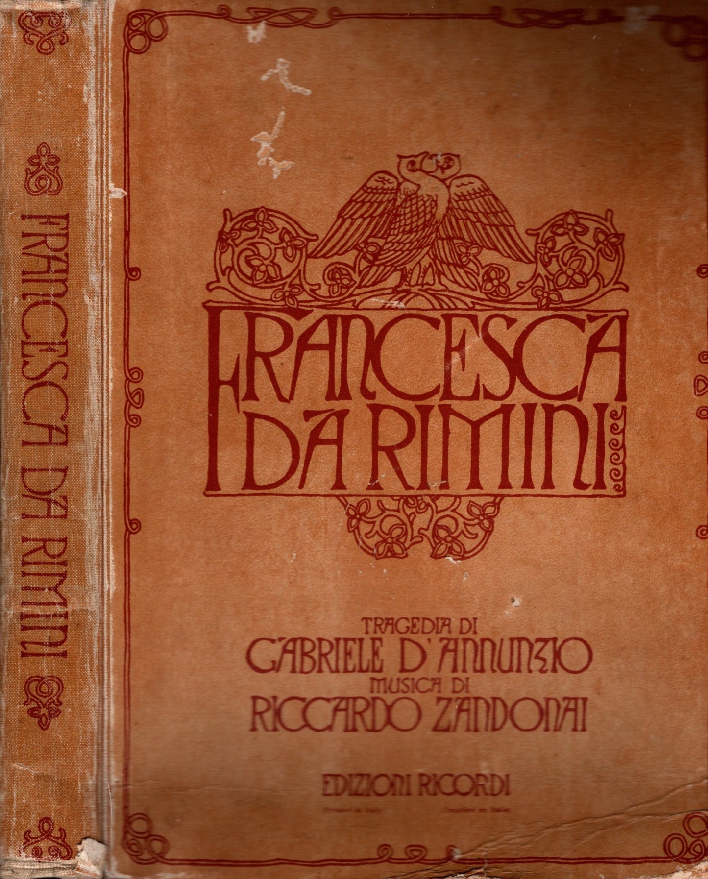 Francesca da Rimini tragedia di Gabriele D'annunzio