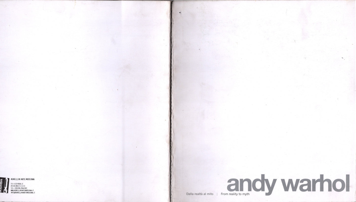 Andy Warhol Dalla Realtà Al Mito | From Reality To Myth