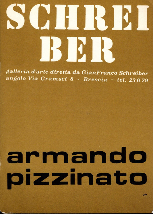 Giuseppe Pizzinato Opera Grafica di Marchiori Giuseppe