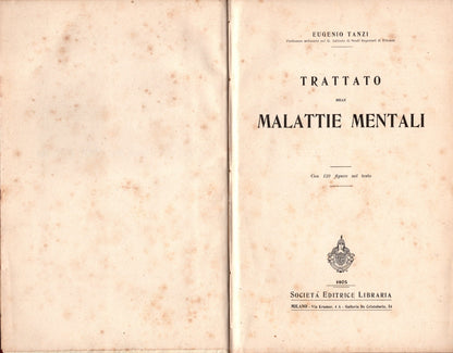 Trattato delle malattie mentali di Eugenio Tanzi