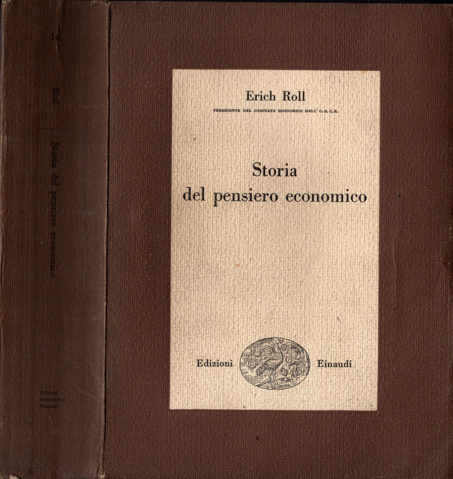 Storia del Pensiero Economico di Erich Roll