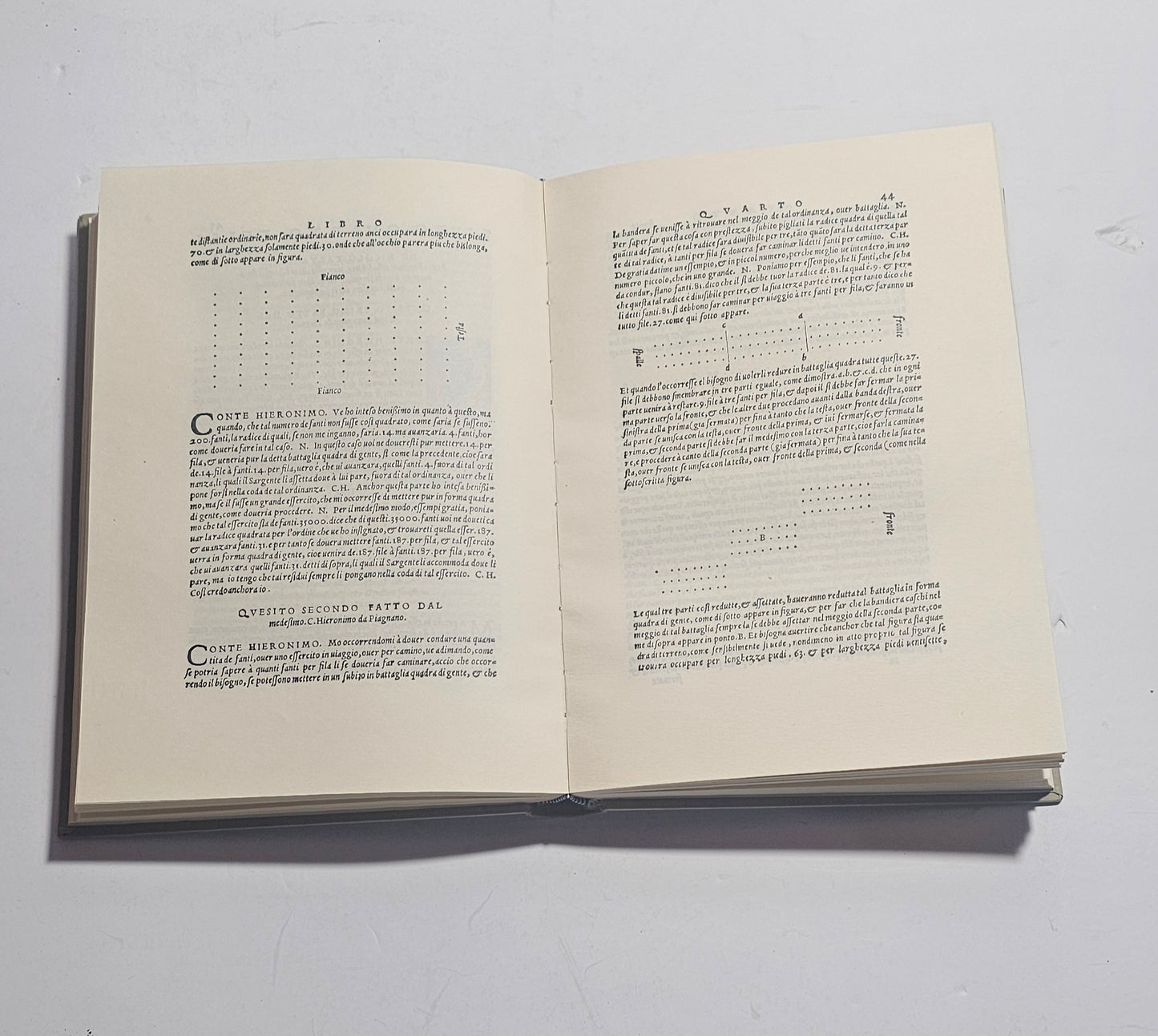 Niccolò Tartaglia Quesiti et Inventioni Diverse facsimile 1554 Brescia cofanetto - IOLIBROCARMINE