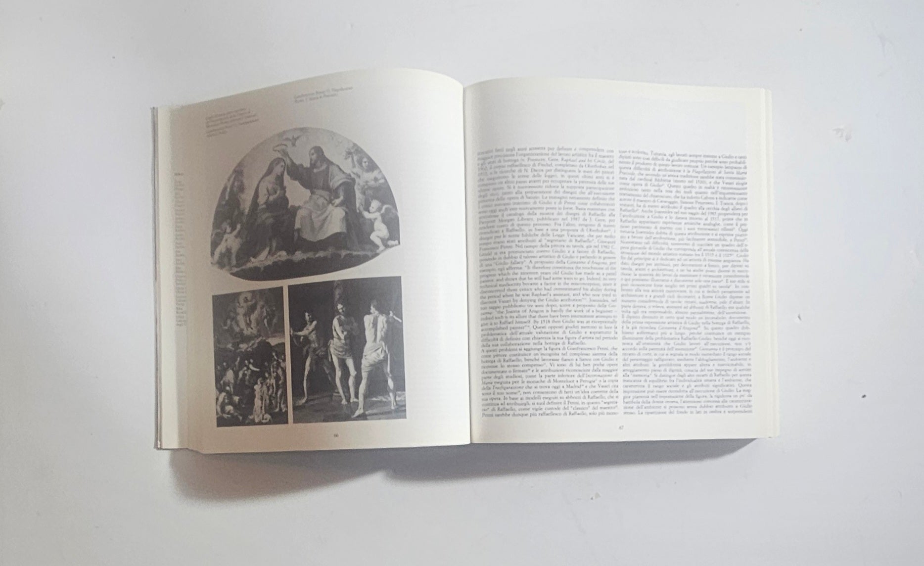 pagine libro arte manierismo italiano illustrato