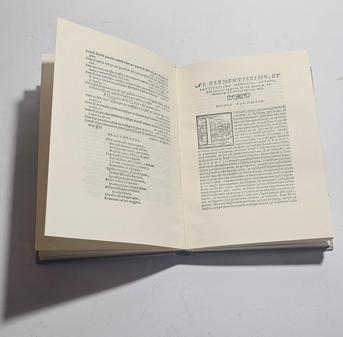 Interno stampa antica matematica rinascimentale
