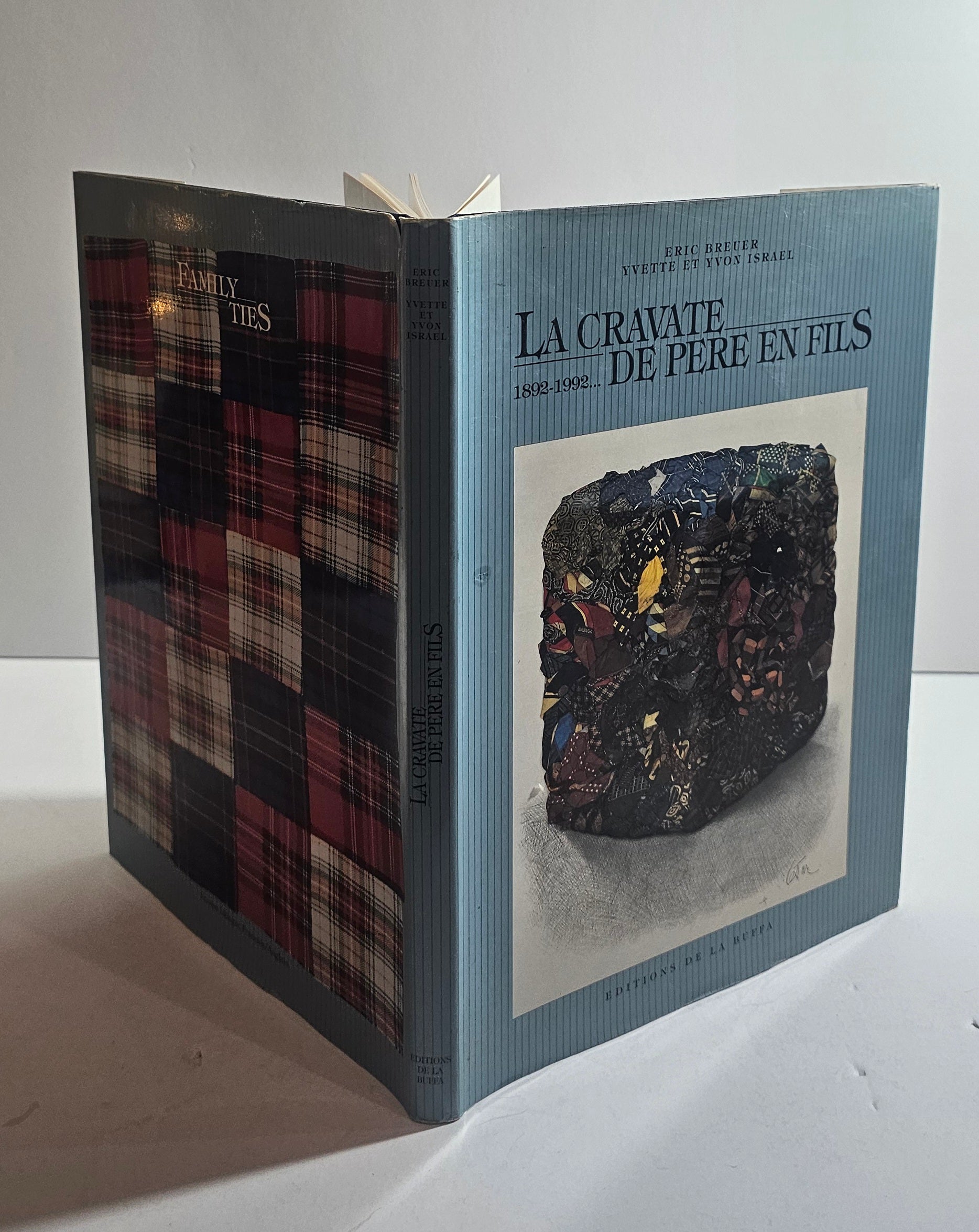 la cravate de pere en fils libro cravatte copertina fashion