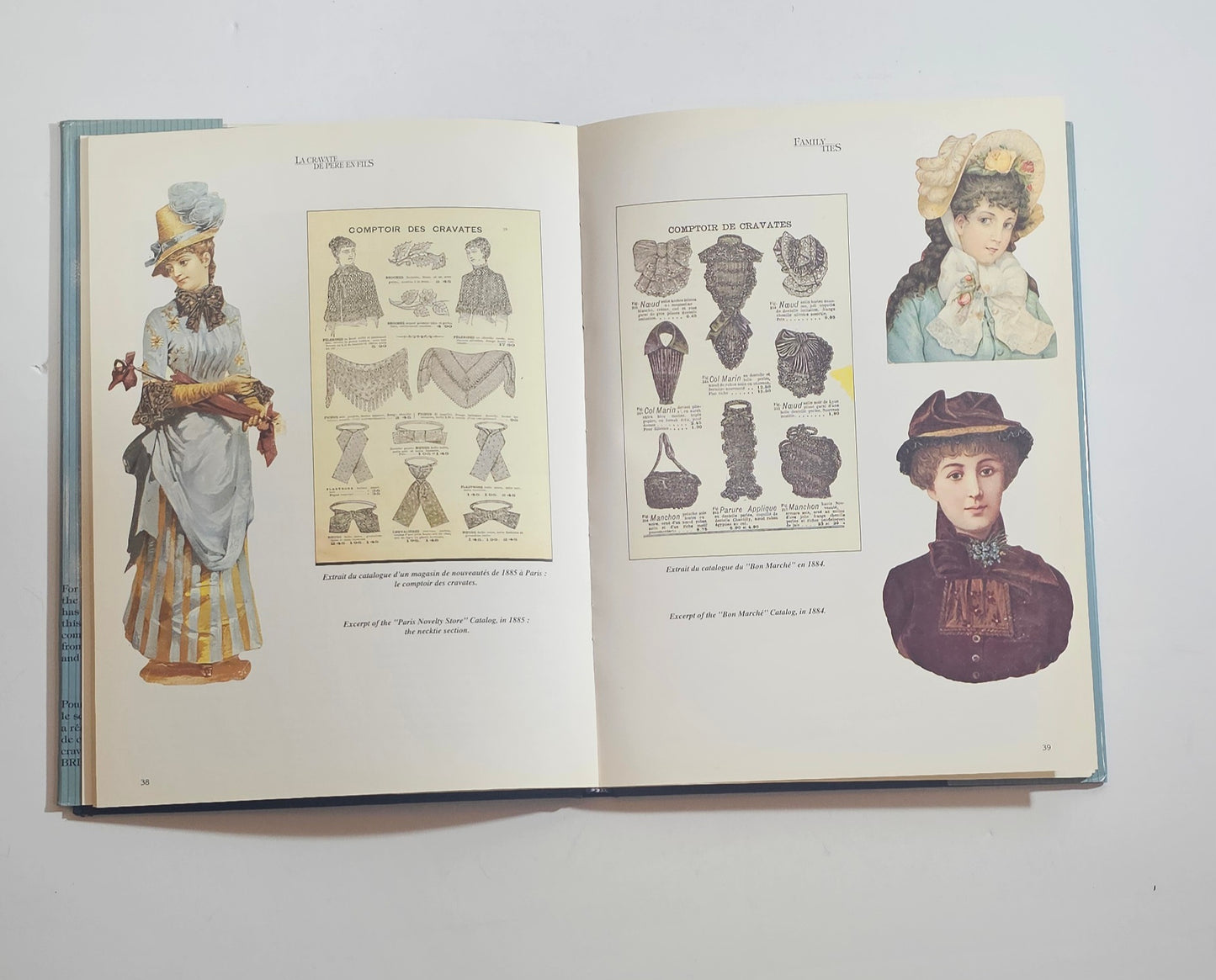 pagine interne cataloghi storici cravatte moda ottocento