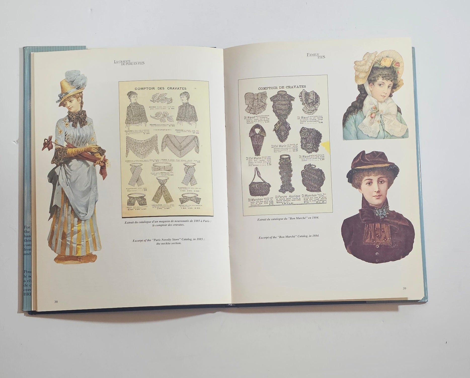 pagine interne cataloghi storici cravatte moda ottocento