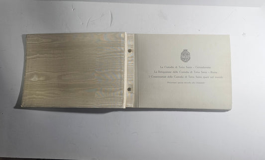 Elegante volume illustrato della Custodia di Terra Santa di Gerusalemme – iolibrocarmine