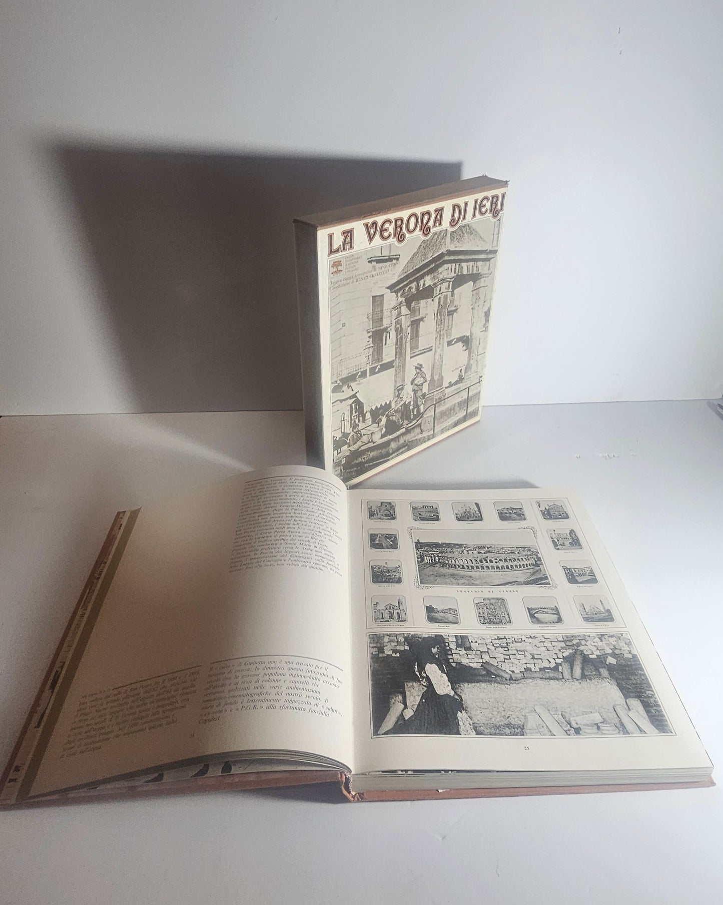 Interni libro immagini d’epoca Verona
