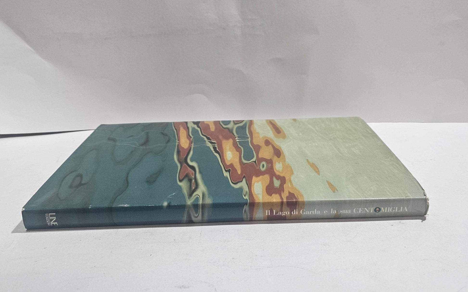 Dorso libro Lago di Garda Centomiglia Lonati Line Edizioni