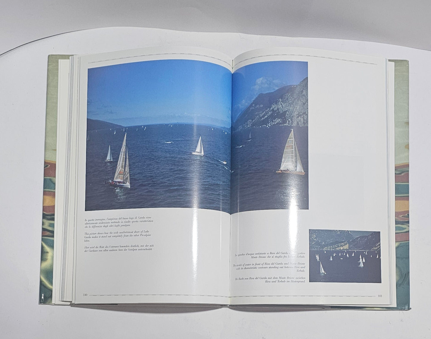Regata Centomiglia sul Lago di Garda barche a vela in gara