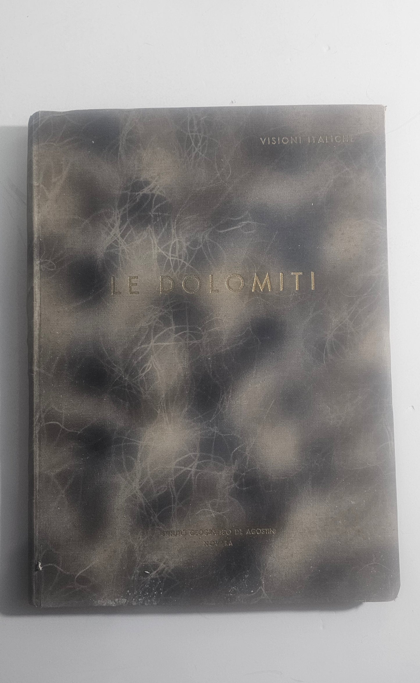 Libro Dolomiti De Agostini Visioni Italiche Illustrato Foto Vintage - IOLIBROCARMINE