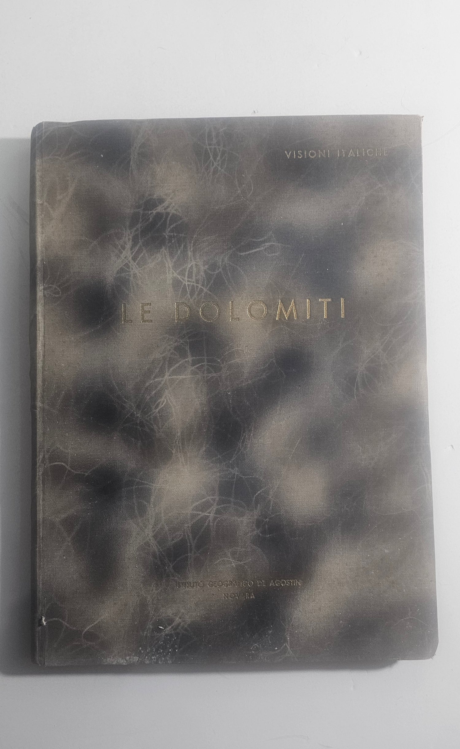 Libro Dolomiti De Agostini Visioni Italiche Illustrato Foto Vintage - IOLIBROCARMINE