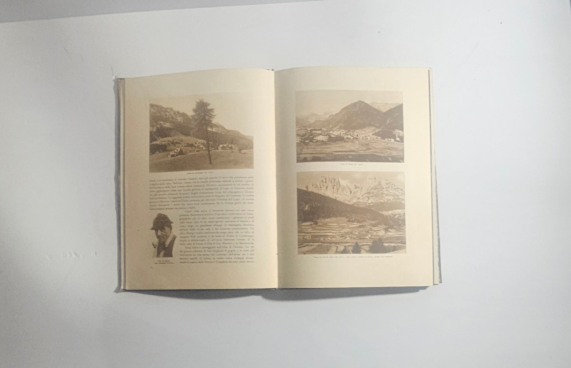 iolibrocarmine dolomiti fotografie storiche interno Istituto Geografico De Agostini 

