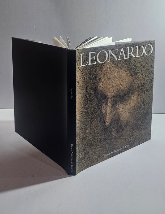 leonardo libro arte copertina ritratto volto banco ambrosiano veneto
