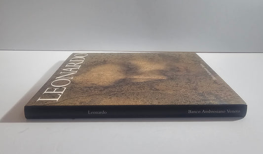 leonardo libro arte copertina ritratto volto dorso banco ambrosiano veneto