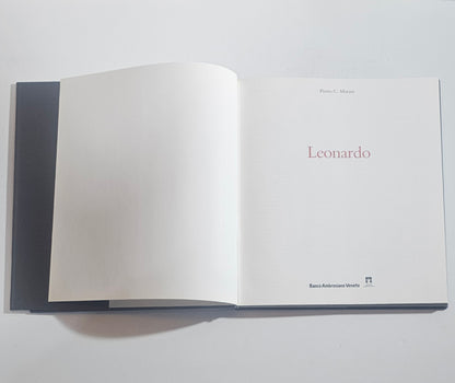 leonardo frontespizio libro pietro marani banco ambrosiano veneto