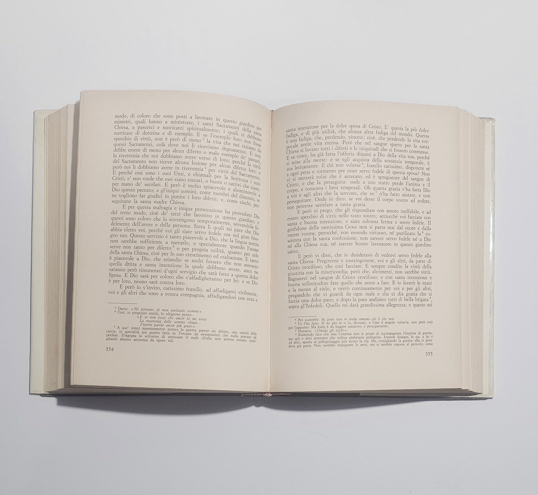 Testo interno libro Lettere di Santa Caterina lettere spirituali