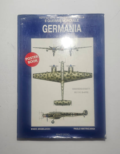 Germania aerei da combattimento II Guerra Mondiale copertina libro iolibrocarmine