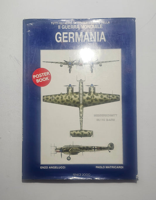 Germania aerei da combattimento II Guerra Mondiale copertina libro iolibrocarmine