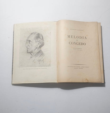 Frontespizio Melodia e Congedo Angelo Canossi iolibrocarmine
