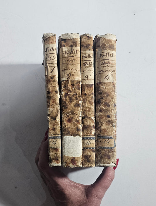iolibrocarmine nollet libro antico scienza
Venezia 1783 