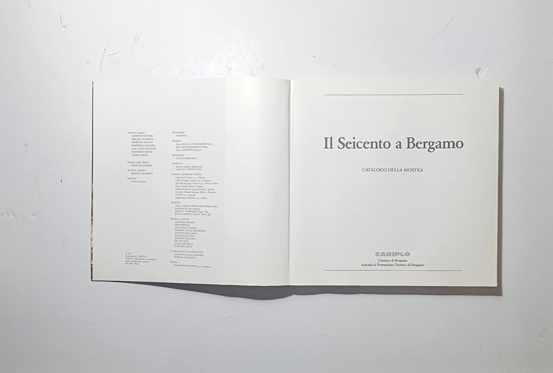 Frontespizio catalogo arte barocca lombarda iolibrocarmine
