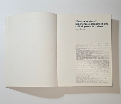 Pagina interna con testo sulla storia urbanistica di Brescia iolibrocarmine