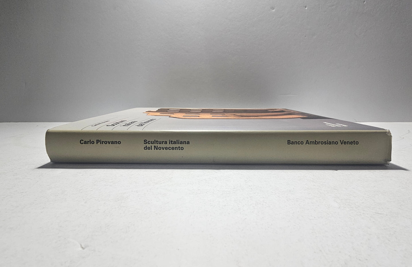 Dorso catalogo scultura italiana contemporanea iolibrocarmine