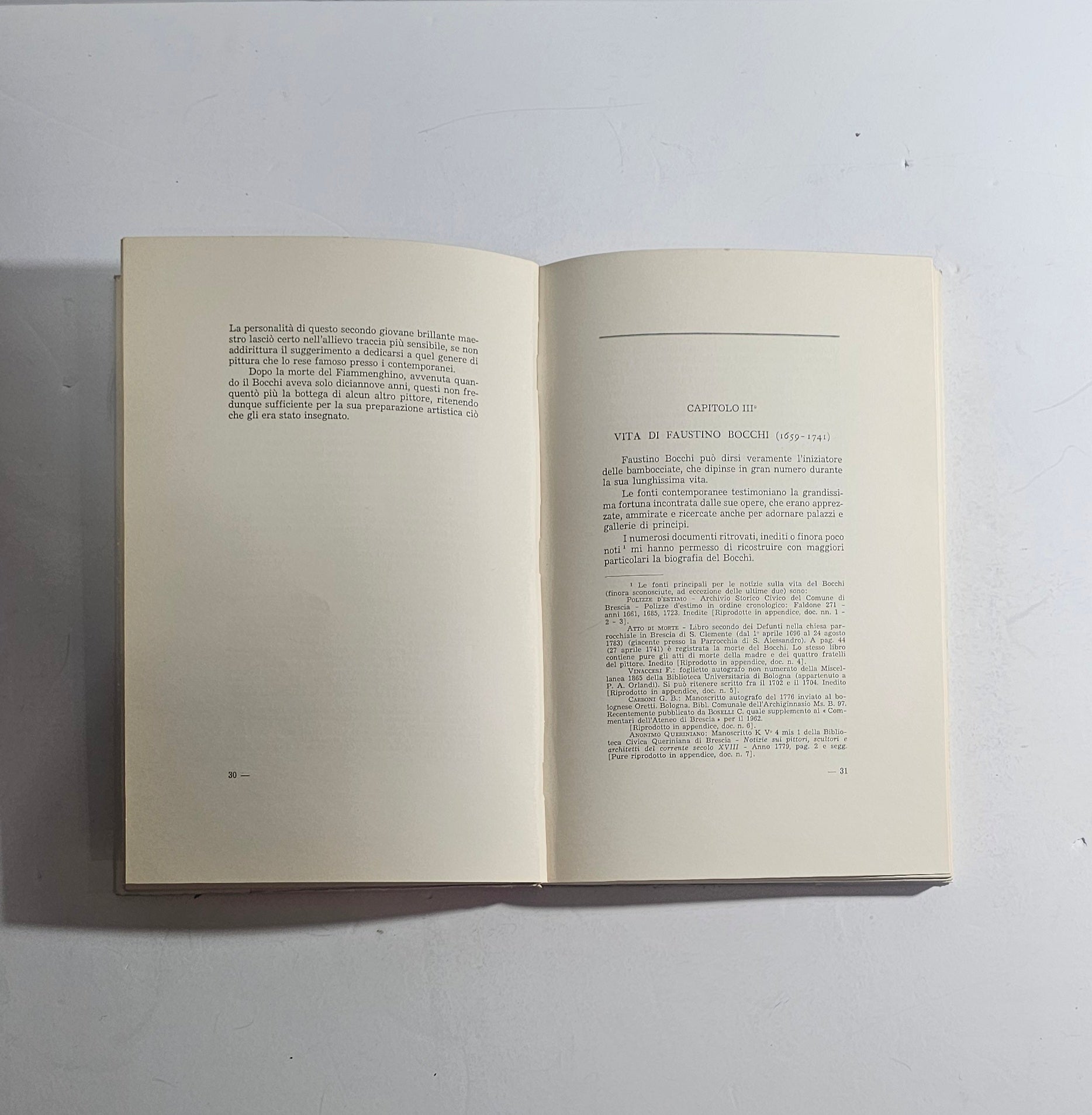 iolibrocarmine arte bresciana seicento settecento volume vita di biografia e arte 
