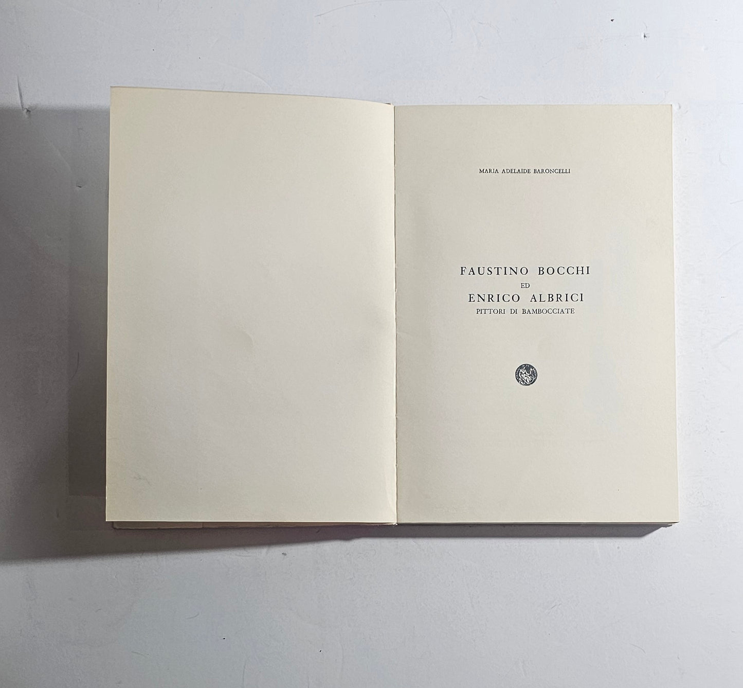 iolibrocarmine bambocciate pittura lombarda libro interno fratelli Geroldi Brescia 

