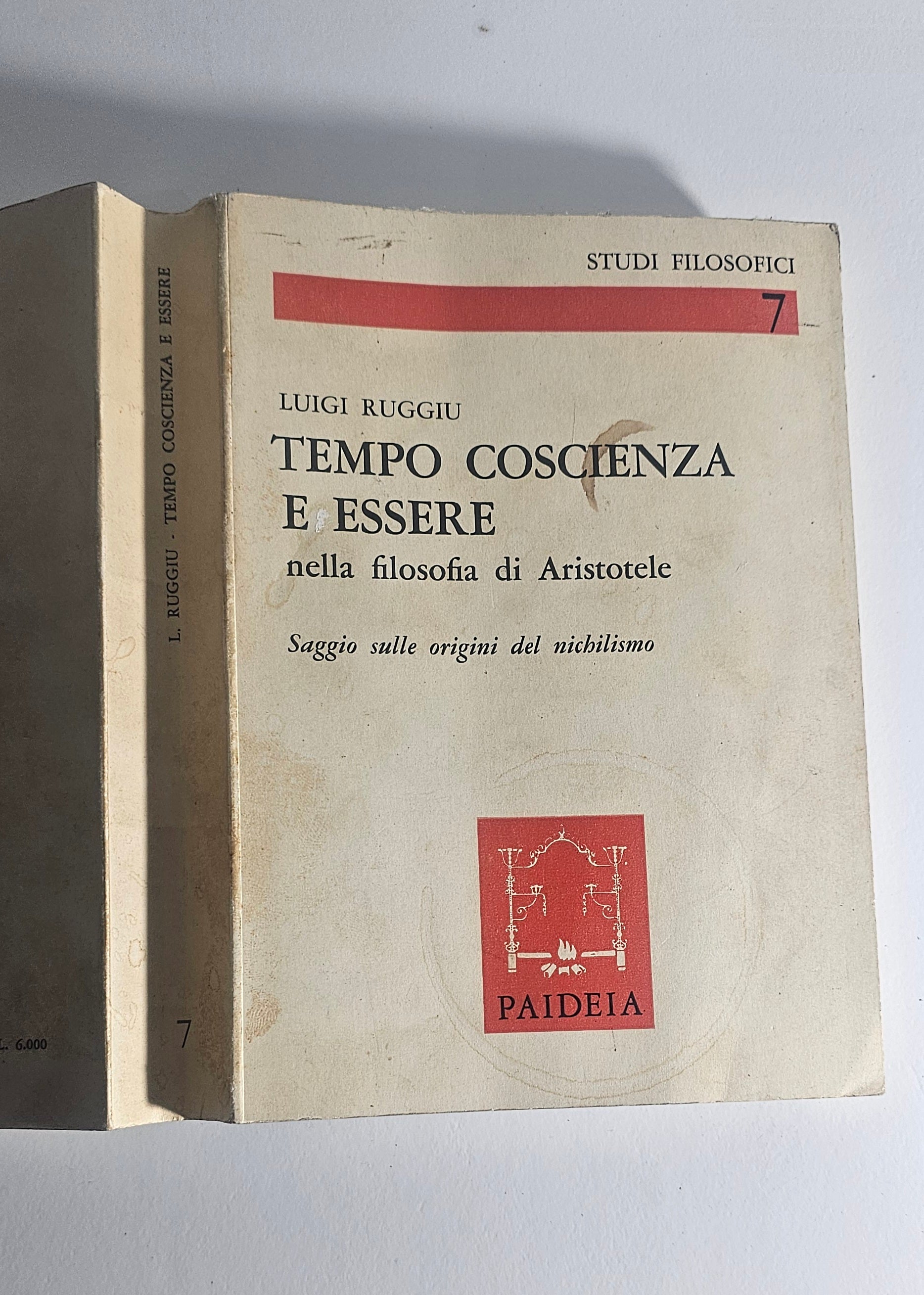 Copertina libro Ruggiu Paideia Brescia io libro carmine
