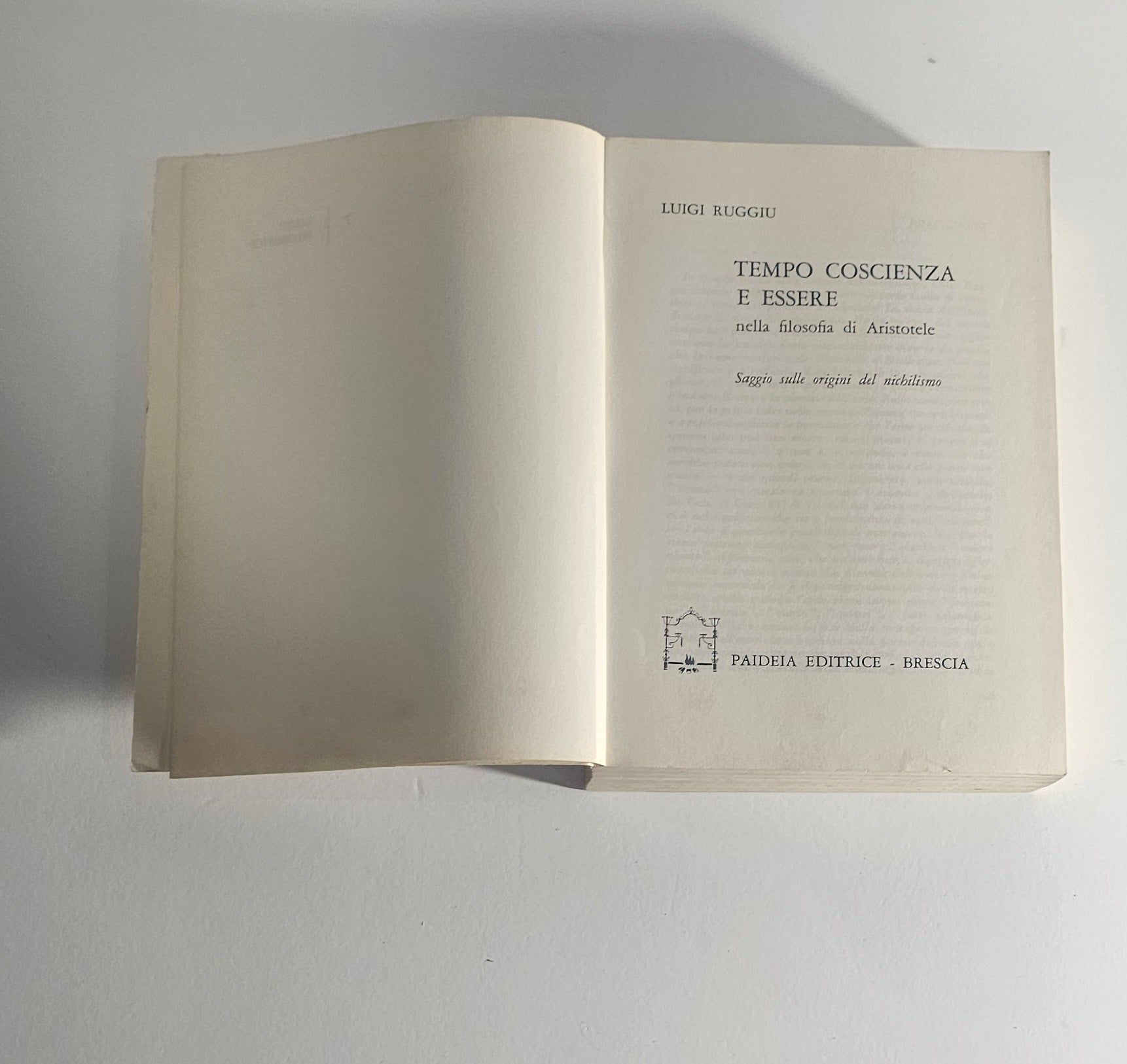 Pagine interne filosofia aristotelica testo accademico io libro carmine
