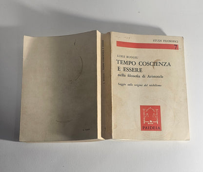 Libro Ruggiu tempo coscienza essere Aristotele Paideia io libro carmine
