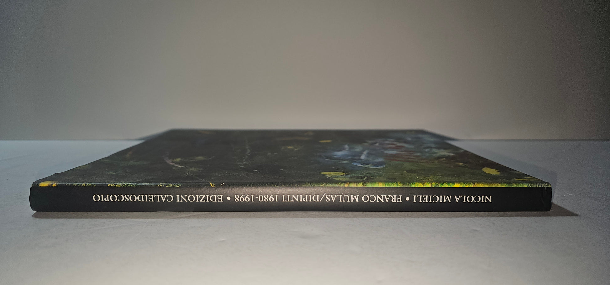 iolibrocarmine dorso catalogo arte contemporanea Franco Mulas