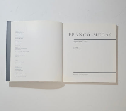 iolibrocarmine frontespizio libro Franco Mulas catalogo mostra
