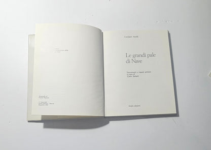Frontespizio del volume Le Grandi Pale di Nave Grafo Edizioni io libro carmine